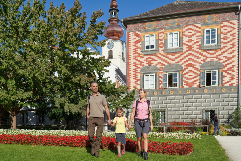 Burggarten beim Hotel Ploberger Wels